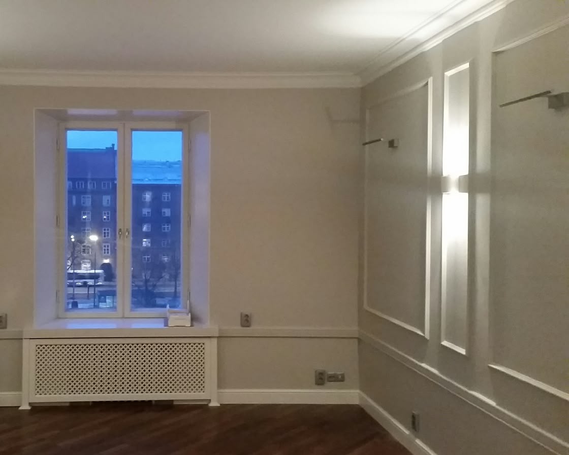 Sisätilojen viimeistely- ja saneeraustyö